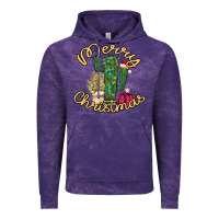 Cloud Purple Merry Christmas Cactus Vintage Hoodie - Bettercallsaul