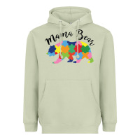 Matcha mama bear Heavyweight Hoodie - CowhideDigitalArt