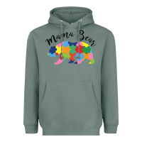 Sage mama bear Heavyweight Hoodie - CowhideDigitalArt