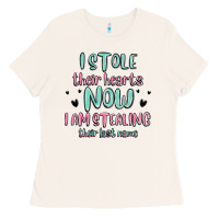 Bone i stole their hearts now i am stealing their last Ladies Tee - MaliasSmallBusiness