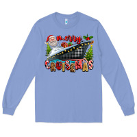 Colony Blue Merry Cruisemas Long Sleeve Tee - texasbilliewilder