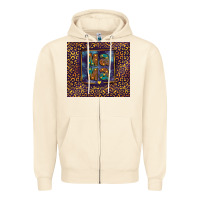 Sandshell Leopard mama Zipper Hoodie - FaDigitalArtStudio