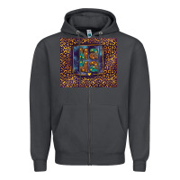 Smoke Leopard mama Zipper Hoodie - FaDigitalArtStudio