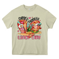 Mossy cupids favorite lunch lady Heavy Core Tee - MaliasSmallBusiness