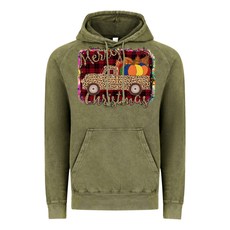 Merry Christmas Truck Vintage Hoodie by Bettercallsaul | Teevron