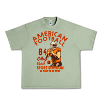 Oil Green American Football Urban Heavy Tee - Bettercallsaul