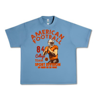 Pebble Blue American Football Urban Heavy Tee - Bettercallsaul