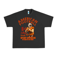 Pigment Black American Football Urban Heavy Tee - Bettercallsaul