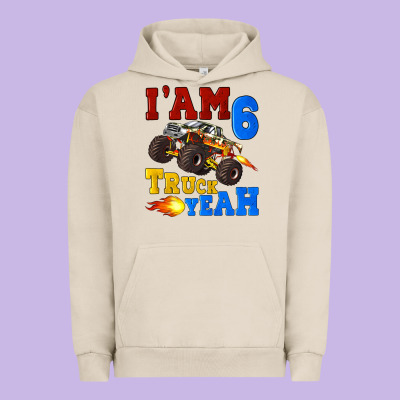 I'am Six Truck Yeah Urban Hoodie Designed By Artiststas