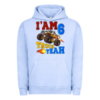 Pigment Grape Ice i'am six truck yeah Urban Hoodie - Artiststas