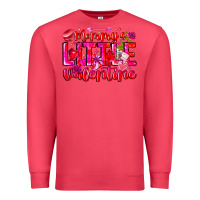 Cardinal Mommy's Little Valentine Premium Sweatshirt - CowhideDigitalArt