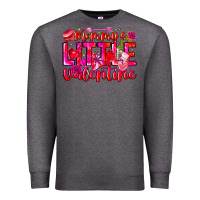 Charcoal Heather Mommy's Little Valentine Premium Sweatshirt - CowhideDigitalArt