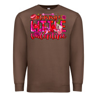 Chestnut Mommy's Little Valentine Premium Sweatshirt - CowhideDigitalArt