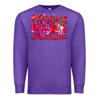 Purple Mommy's Little Valentine Premium Sweatshirt - CowhideDigitalArt
