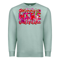 Mommy's Little Valentine Premium Sweatshirt | Teevron