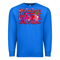True Royal Mommy's Little Valentine Premium Sweatshirt - CowhideDigitalArt