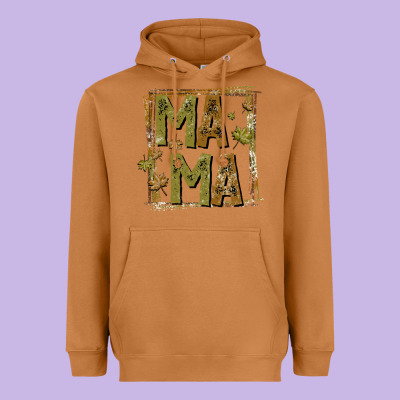 Mama Fall Heavyweight Hoodie Designed By Cowhidedigitalart