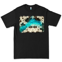 Black turquoise, cowhide backgraund Premium Tee - JahusDesignShop