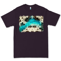 Plum turquoise, cowhide backgraund Premium Tee - JahusDesignShop