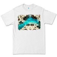 White turquoise, cowhide backgraund Premium Tee - JahusDesignShop