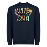 Navy wife mom cna Heavyweight Sweatshirt - CowGirlArtShop