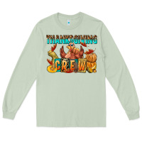 Matcha Thanksgiving crew Long Sleeve Tee - NancyCooperArtShop