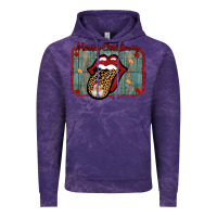 Cloud Purple Merry Christmas Lips Santa Vintage Hoodie - Bettercallsaul