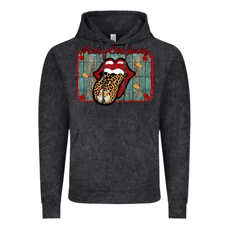 Merry Christmas Lips Santa Vintage Hoodie by Bettercallsaul | Teevron