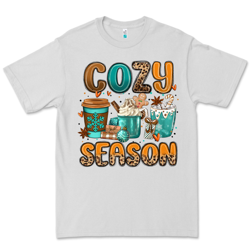 Cozy Season Winter Coffee Cups Premium Tee by MaliasSmallBusiness | Teevron