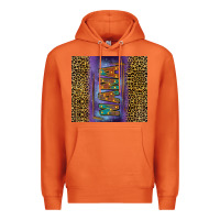 Carrot Leopard nana Premium Hoodie - FaDigitalArtStudio