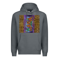 Rock Leopard nana Premium Hoodie - FaDigitalArtStudio