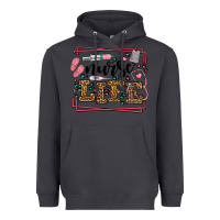 Smoke Nurse life leopard frame Heavyweight Hoodie - LillyAllenDesigns