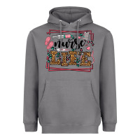 Storm Nurse life leopard frame Heavyweight Hoodie - LillyAllenDesigns
