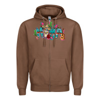 Chestnut Mexican mama Mother's Day Zipper Hoodie - FaDigitalArtStudio