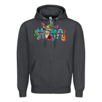 Smoke Mexican mama Mother's Day Zipper Hoodie - FaDigitalArtStudio