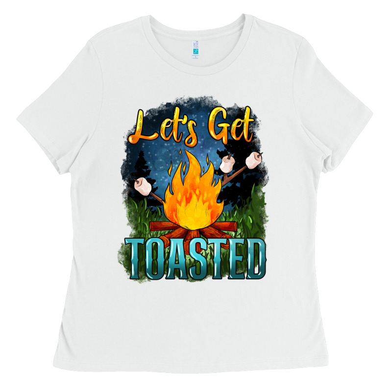 Lets Get Toasted Ladies Tee by NancyCooperArtShop | Teevron