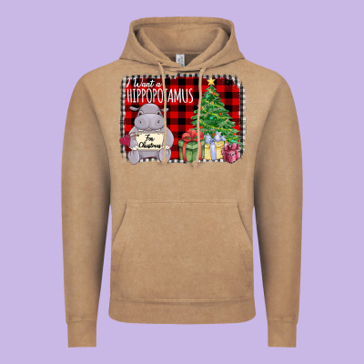 I Want A Hippopotamus Vintage Hoodie Designed By Bettercallsaul