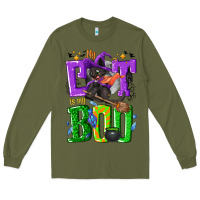 Army Green My cat is my boo Halloween Long Sleeve Tee - NancyCooperArtShop