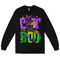 Black My cat is my boo Halloween Long Sleeve Tee - NancyCooperArtShop
