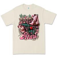 Bone boots never broke my heart Premium Tee - NancyCooperArtShop