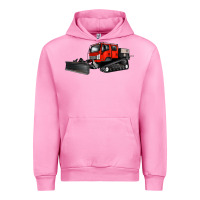 Fuchsia Pink snowcat Urban Hoodie - Artiststas