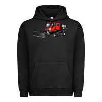 Pigment Black snowcat Urban Hoodie - Artiststas