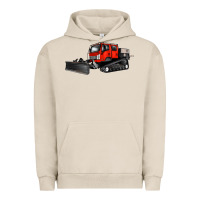 Pigment French Oak snowcat Urban Hoodie - Artiststas