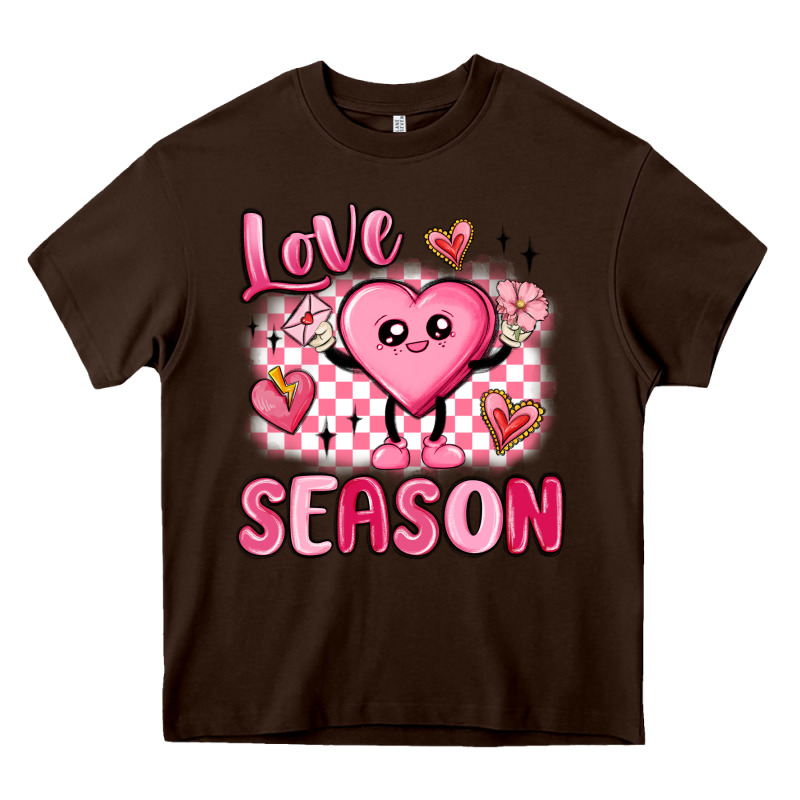 Love Season Heavy Core Tee by MaliasSmallBusiness | Teevron