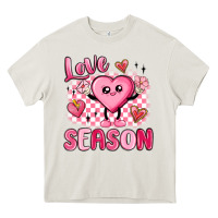 Cream love season Heavy Core Tee - MaliasSmallBusiness