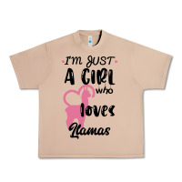 Burro Just A Girl Who Loves Llamas I Love Llamas Urban Heavy Tee - Bettercallsaul