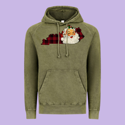 Kentucky Santa Ho Ho Vintage Hoodie Designed By Bettercallsaul