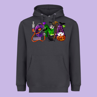 Western Halloween Cna Certified Nursing Assistant Heavyweight Hoodie Designed By Lillyallendesigns