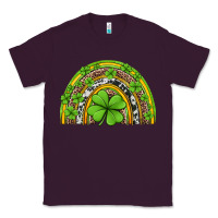Plum western st patricks rainbow Classic Tee - Jasminsmagicworld