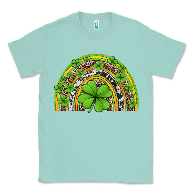 Western St Patricks Rainbow Classic Tee by Jasminsmagicworld | Teevron